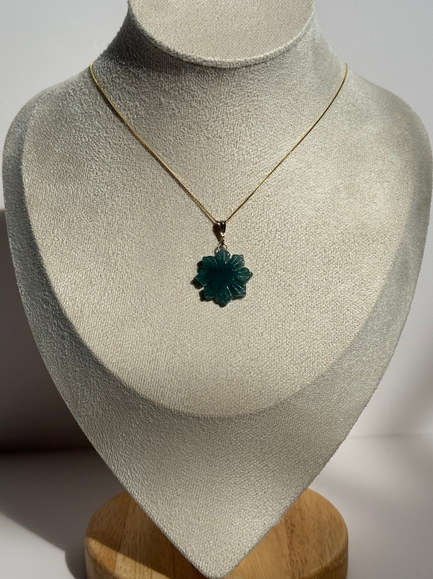 Jade Bloom Water Blue Jade