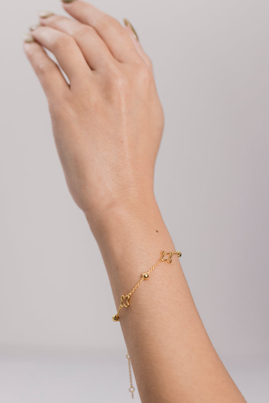 Clover Charm Bracelet