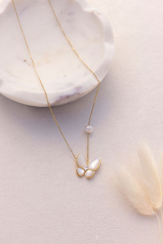 Whimsical Butterfly Necklace