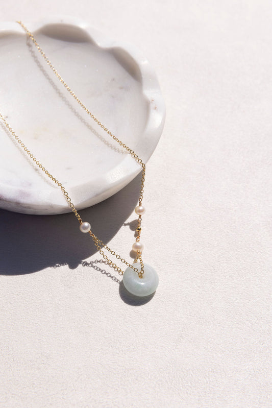 Elara Jade Necklace