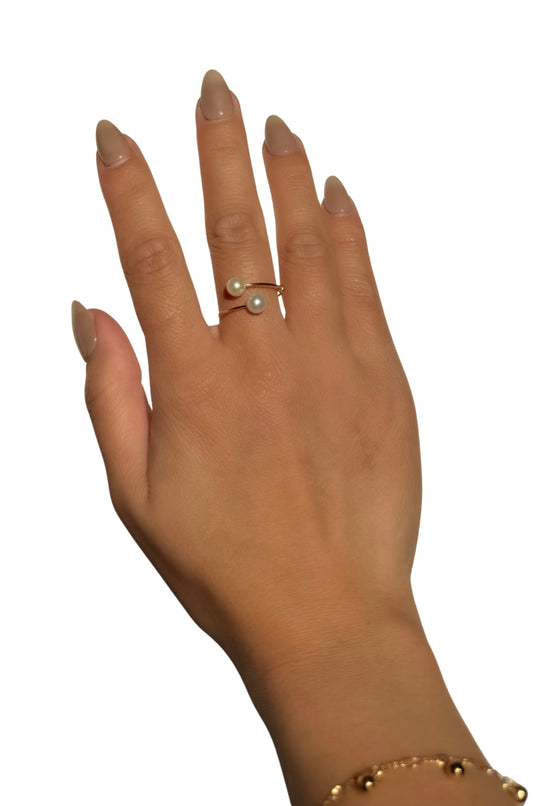 Gemma Pearl Ring