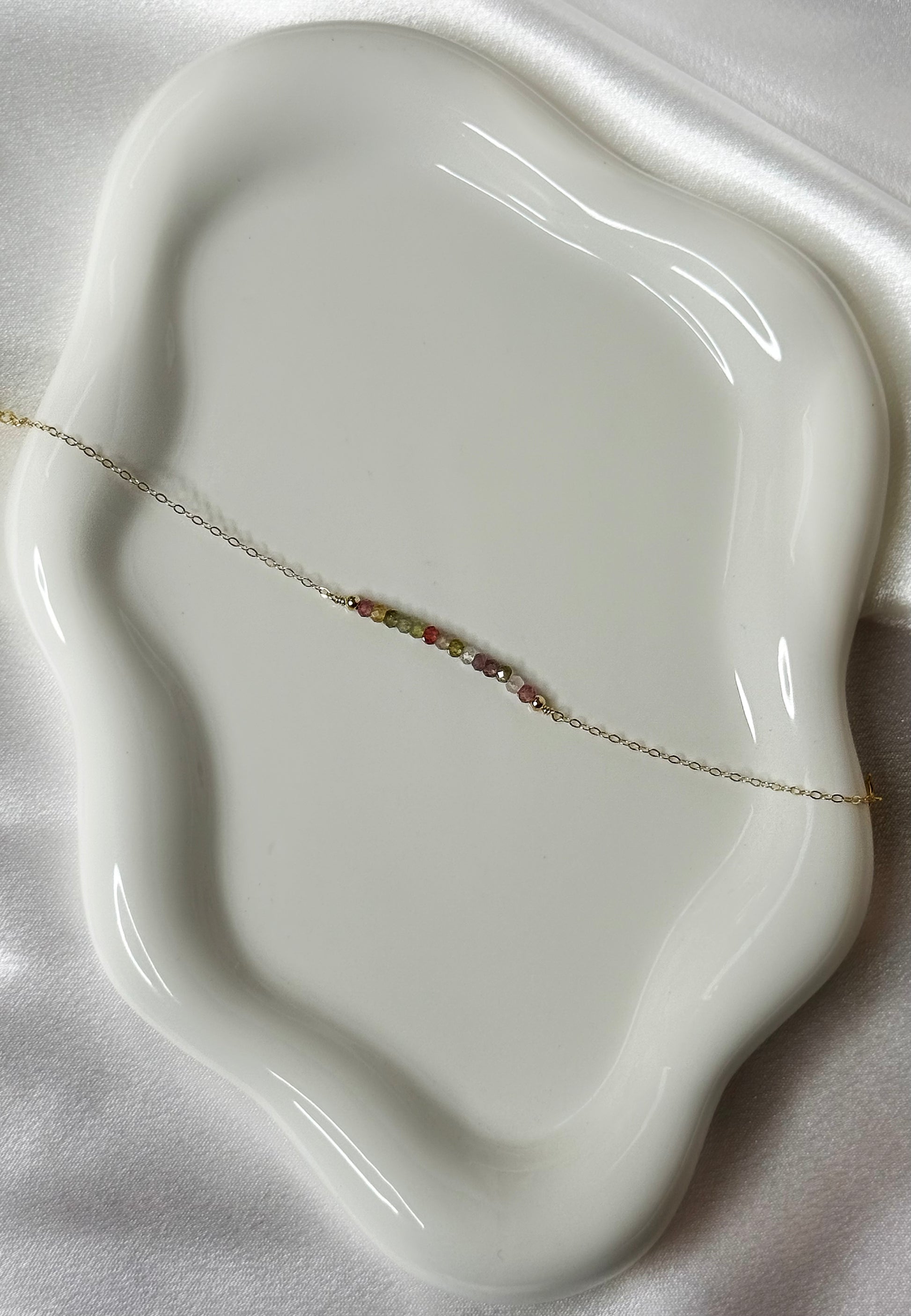 Gold-Filled Natural Stone bracelet – Unique, Natural Style
